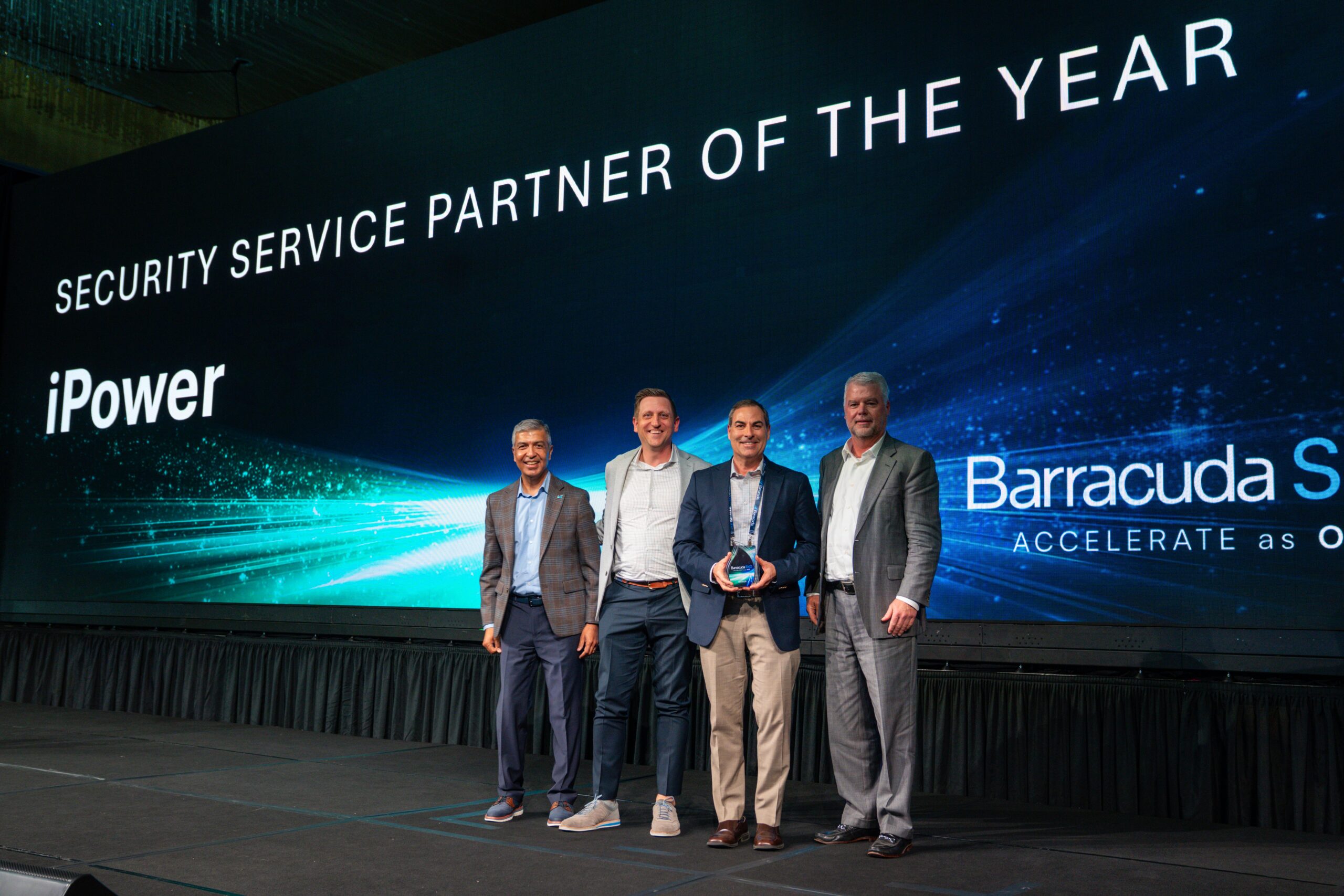 Barracuda Security Service Partner of the Year - iPower Technologies